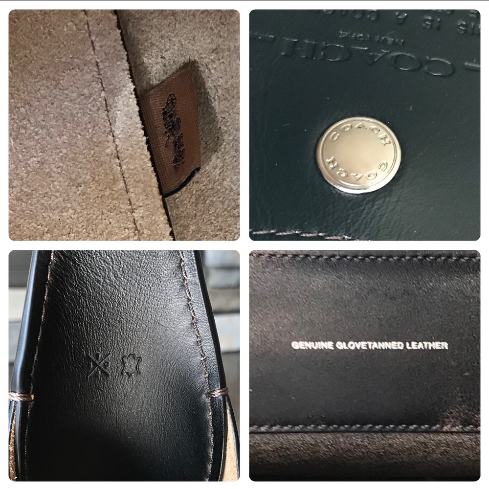 Coach Brooklyn 28 Shoulder Purse In Loved Leather With Charms - Picture 13 of 16